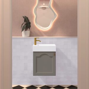 Elise Vanity 460 - Pearl Grey