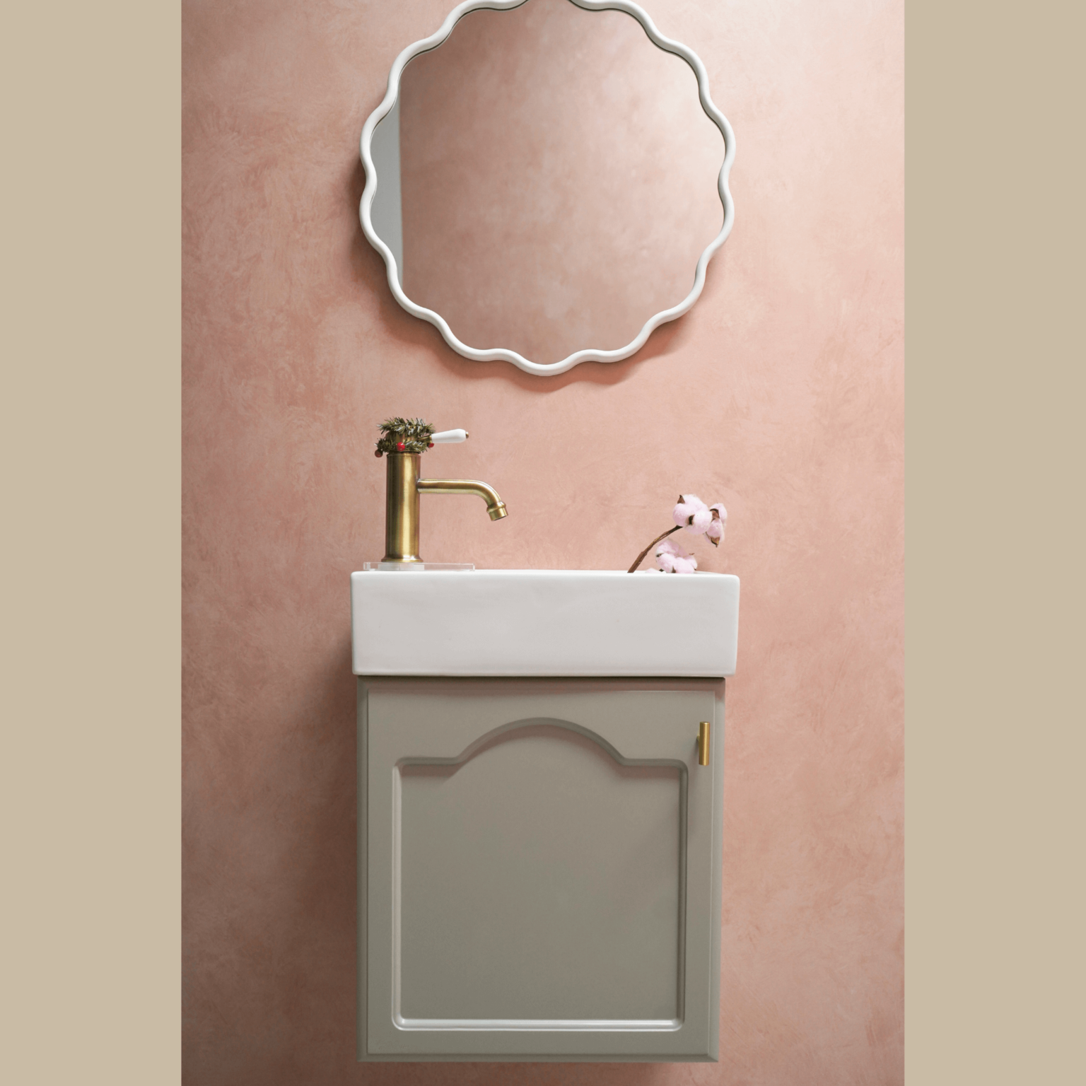 Elise Vanity 460 - Pearl Grey