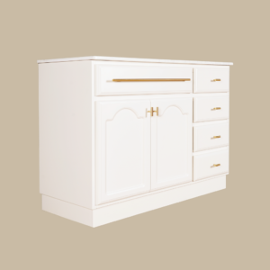 Elise Vanity 1200 - Classic White