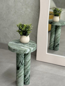 Verde Oceania Marble Side table