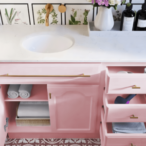 Elise Vanity 1200 - Rose