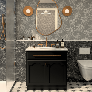 Elise Vanity 900 - Black