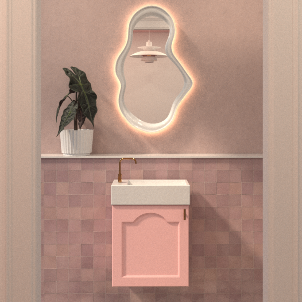 Elise Vanity 460 - Rose