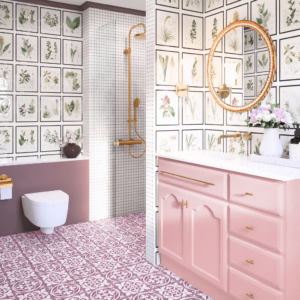 Elise Vanity 1200 - Rose