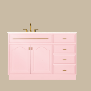 Elise Vanity 1200 - Rose