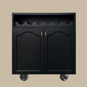 Elise Bar Cabinet - Black