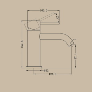 Mecca Basin Mixer - Chrome