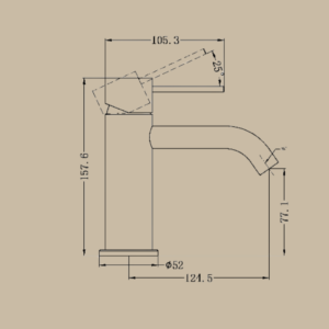 Mecca Basin Mixer - Chrome