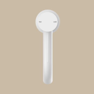 Mecca Basin Mixer - Matte White