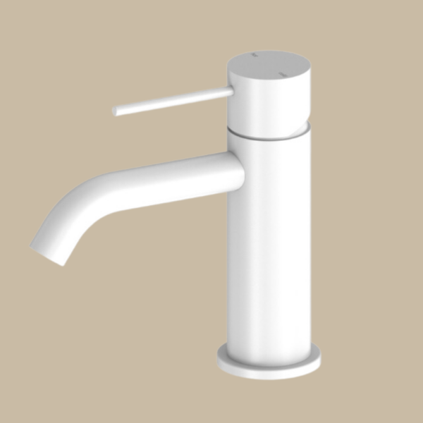 Mecca Basin Mixer - Matte White