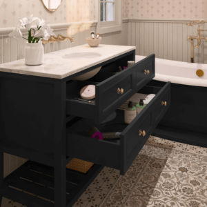 Wave Wall-Mounted Vanity 1200 - Sandy