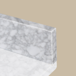 Carrara Marble Splashback for Bathroom Vanity Sink Top